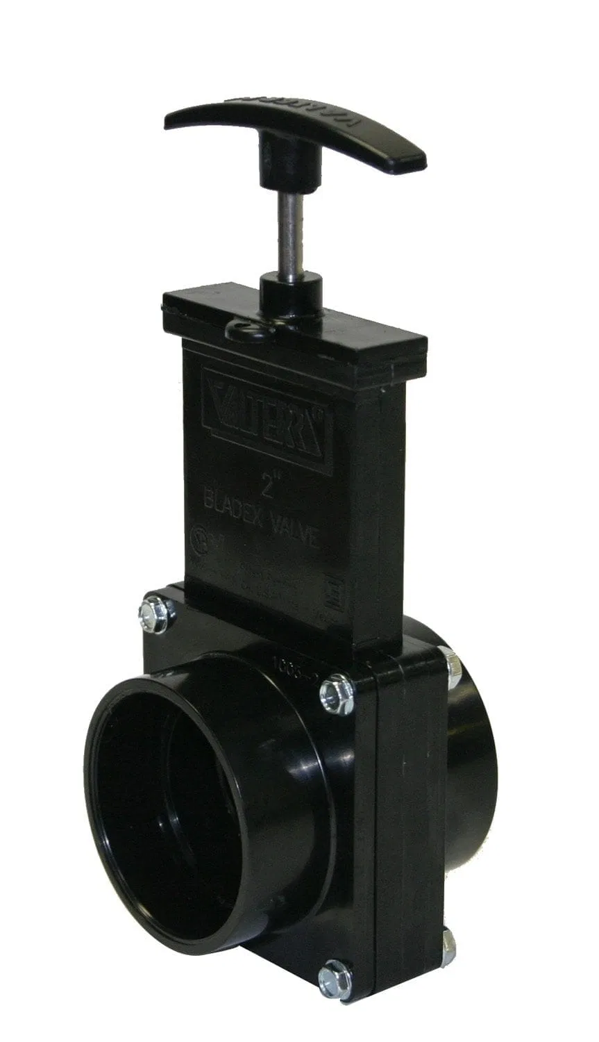 T1002B – VALTERRA LLC Sewer Waste Valve, Waste Valve For RV Black Water System Handle Actuated Standard Straight Valv...